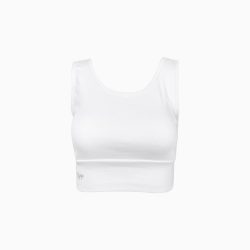 نیم تنه یوگا یقه L سفید