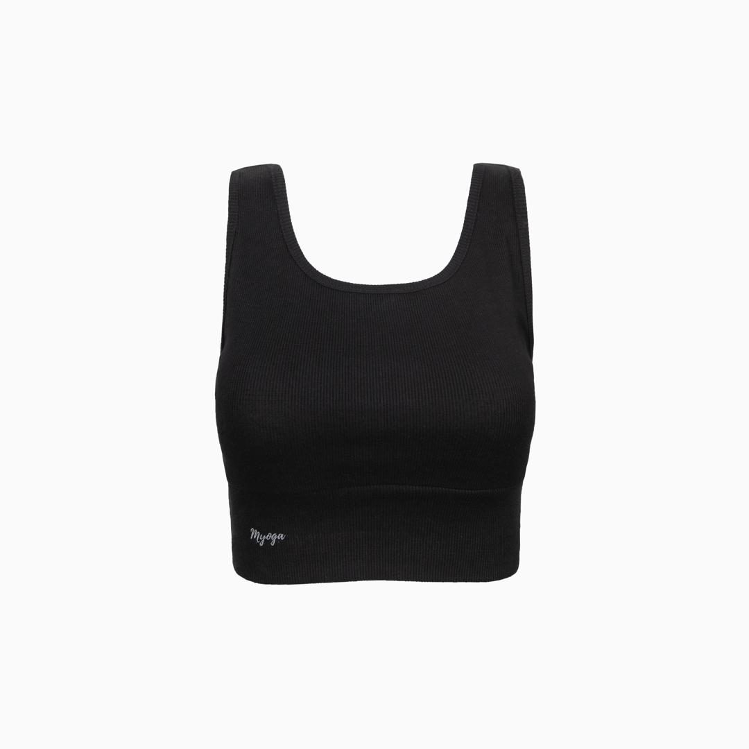 نیم تنه یوگا یقه L مشکی نیم تنه یوگا یقه L مشکی