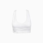 نیم تنه یوگا یقه V سفید